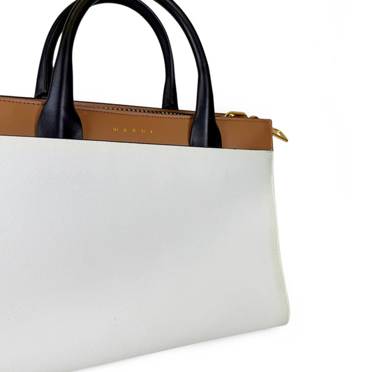 Marni Tricolor Satchel Bag