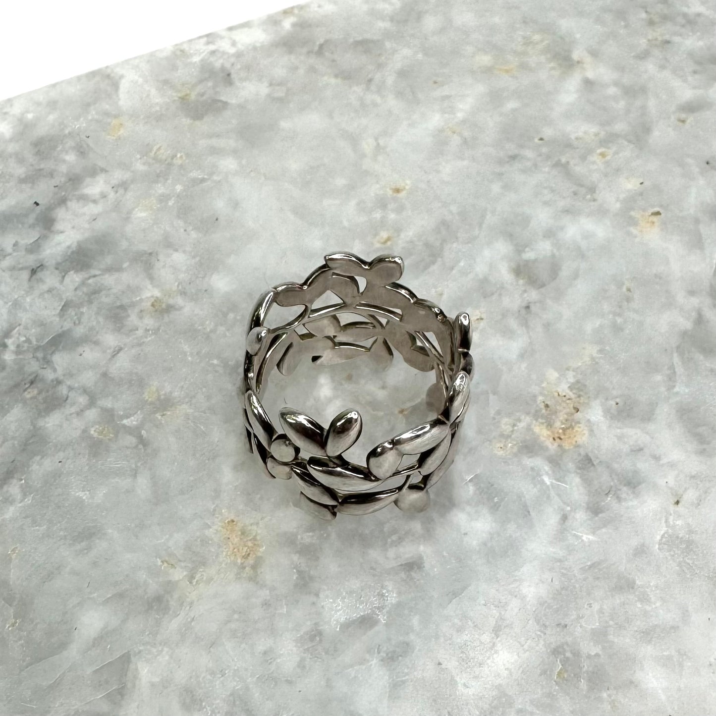 Tiffany & Co by Paloma Picasso Olive Leaf Band Ring