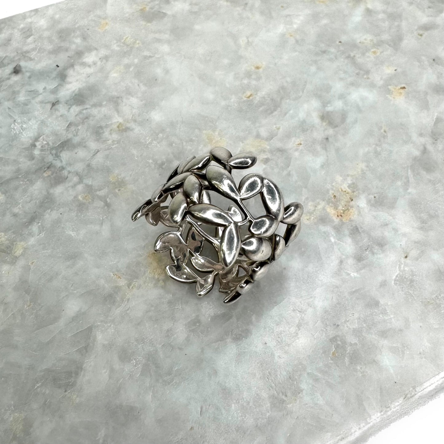 Tiffany & Co by Paloma Picasso Olive Leaf Band Ring