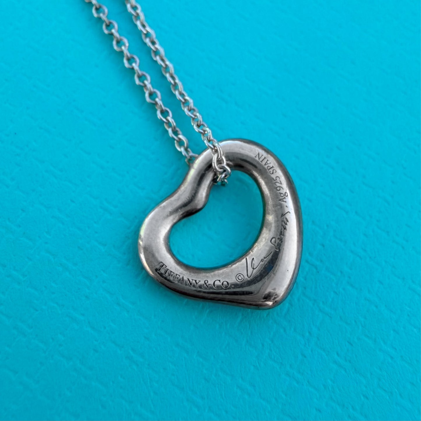 Tiffany & Co. Elsa Peretti Open Heart Necklace