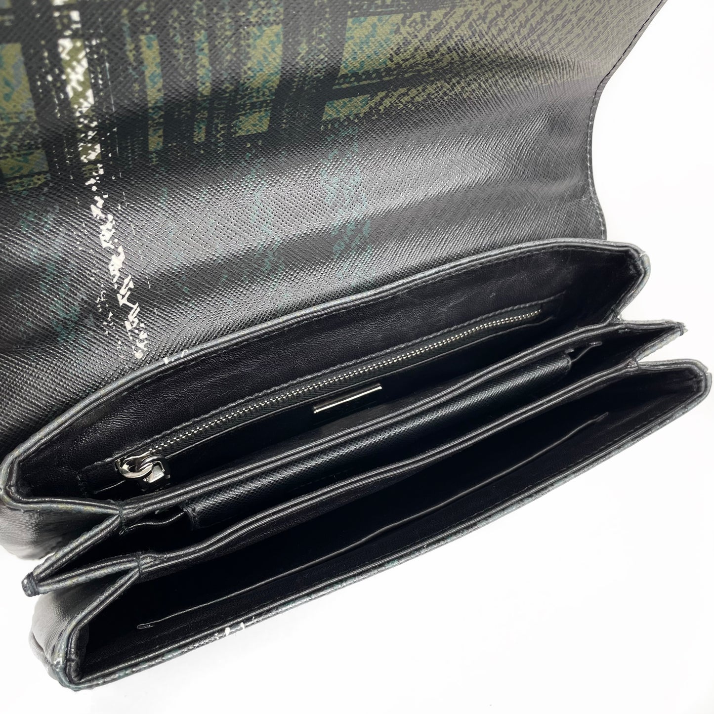 Prada Tartan Chain Bag