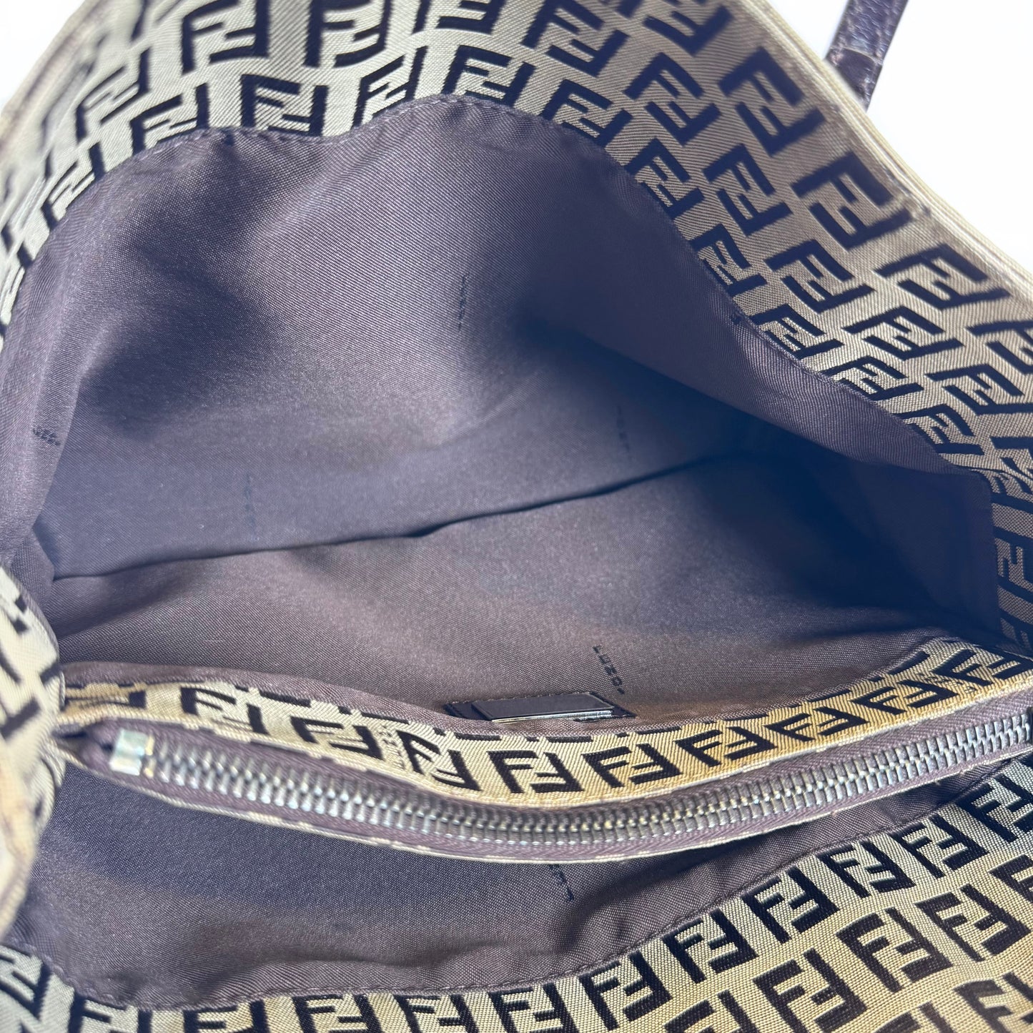 Fendi Zucchino Mini Tote Bag