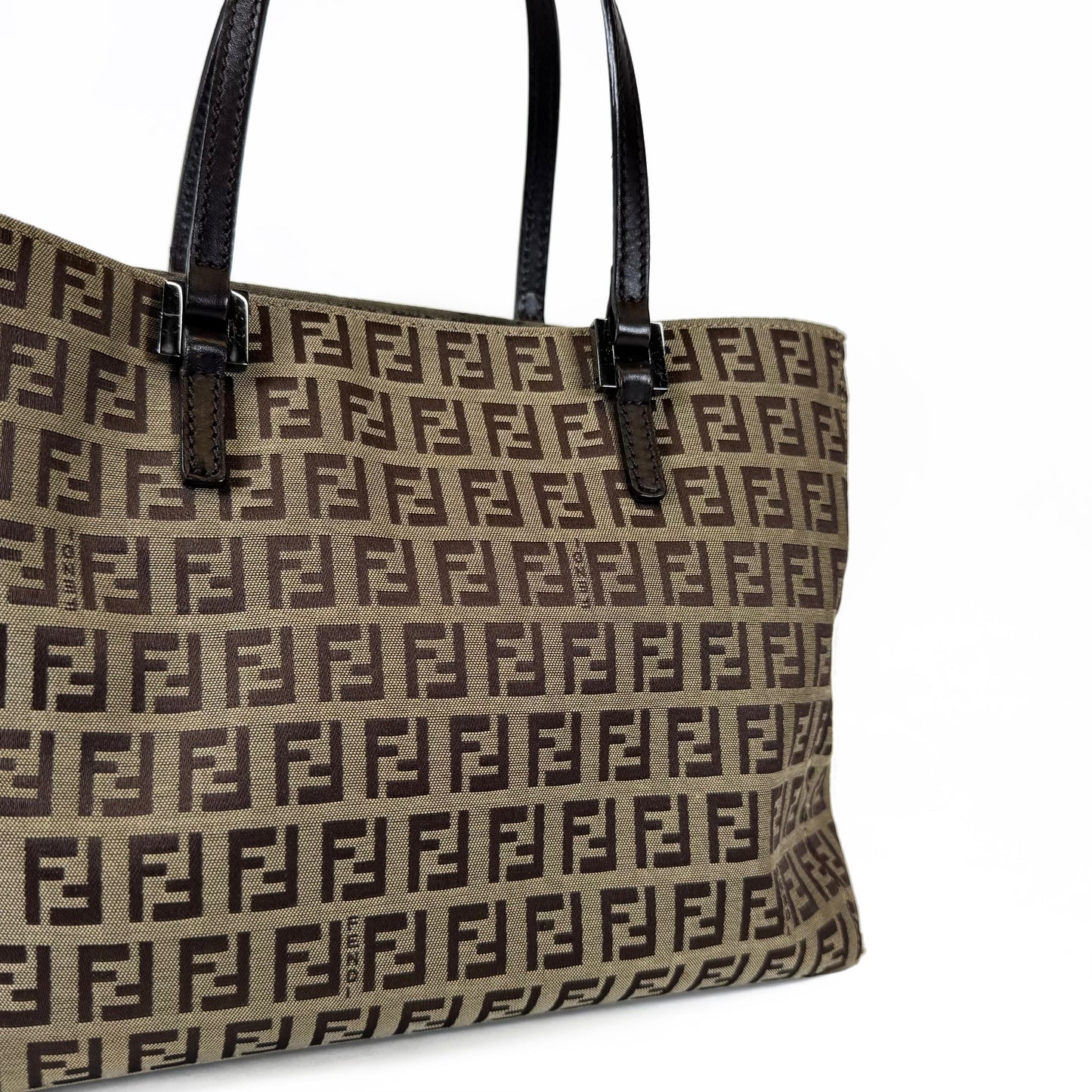 Fendi Zucchino Mini Tote Bag