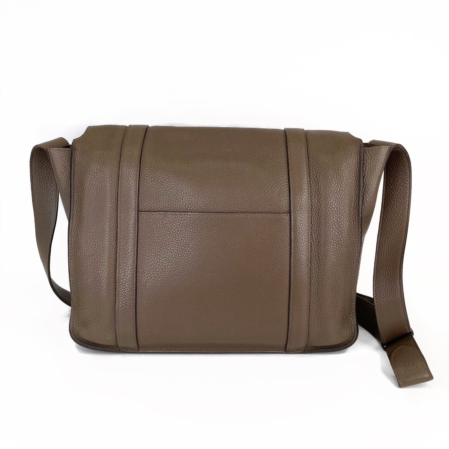 Hermès Etoupe Clemence Steve Messenger Bag