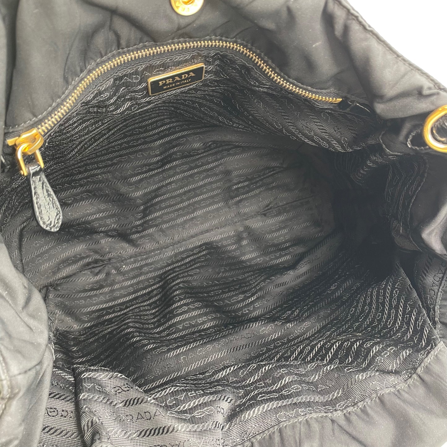 Prada Gaufre Nylon Tote Bag