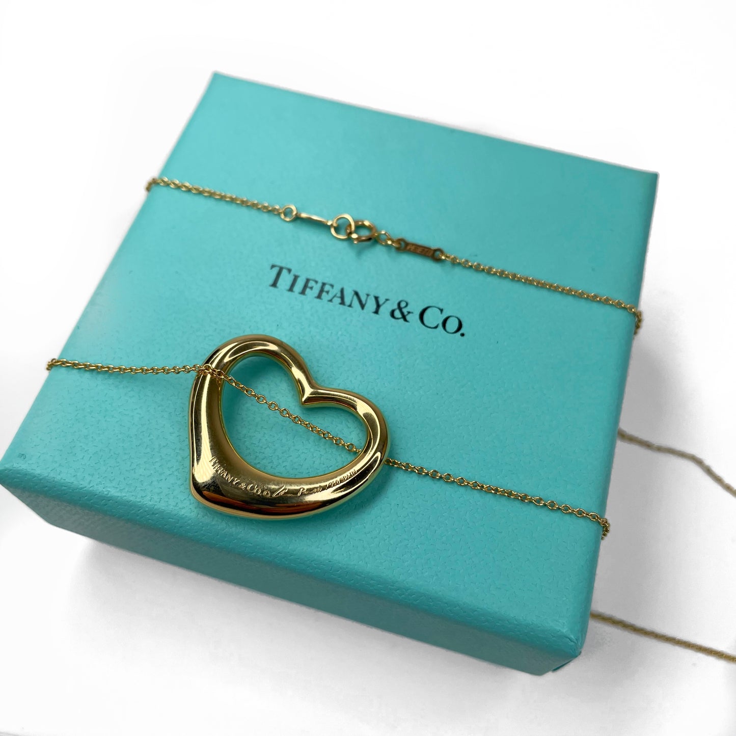Tiffany Open Heart Necklace