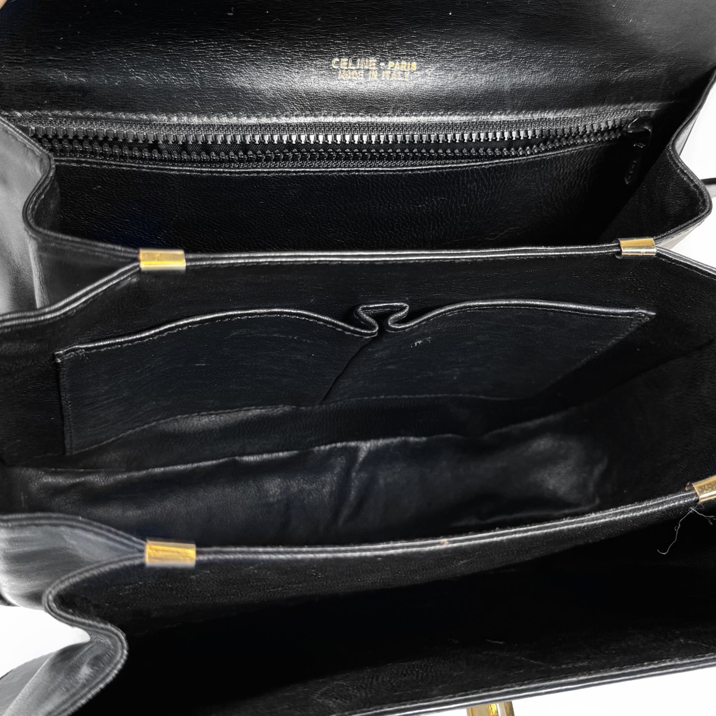 Celine Vintage Horse Carriage Box Bag