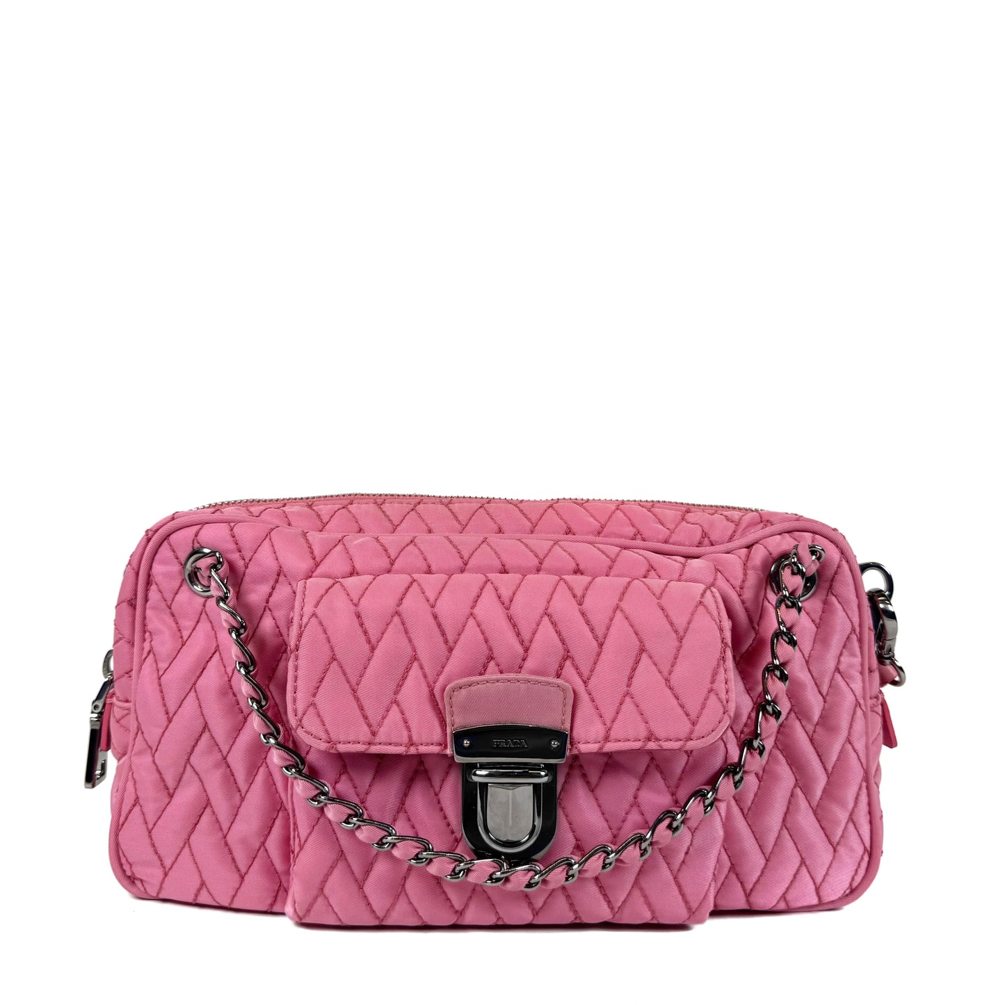 Prada Tessuto Impuntu Camera Bag