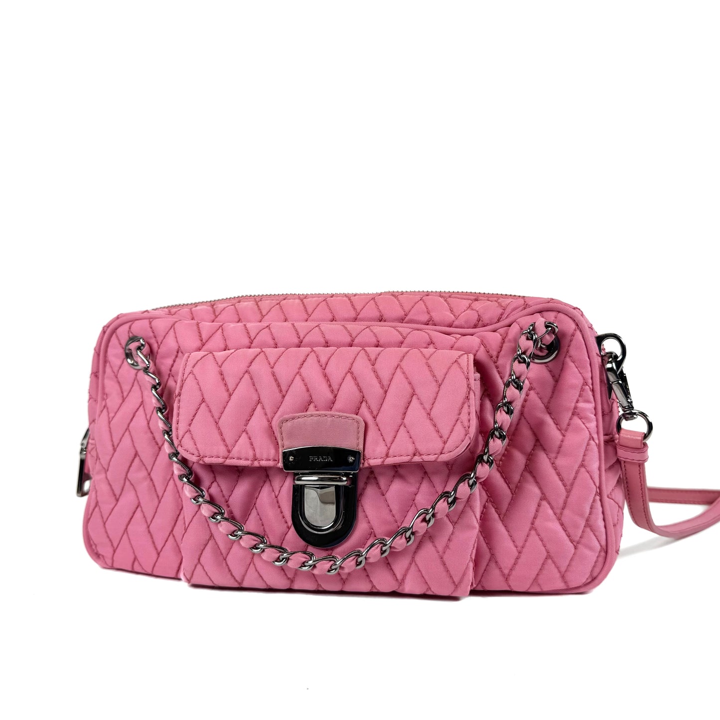 Prada Tessuto Impuntu Camera Bag