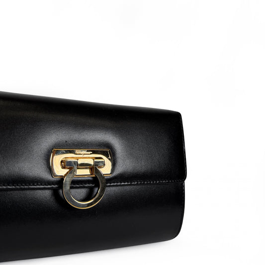 Salvatore Ferragamo Gancini Chain Small Shoulder Bag