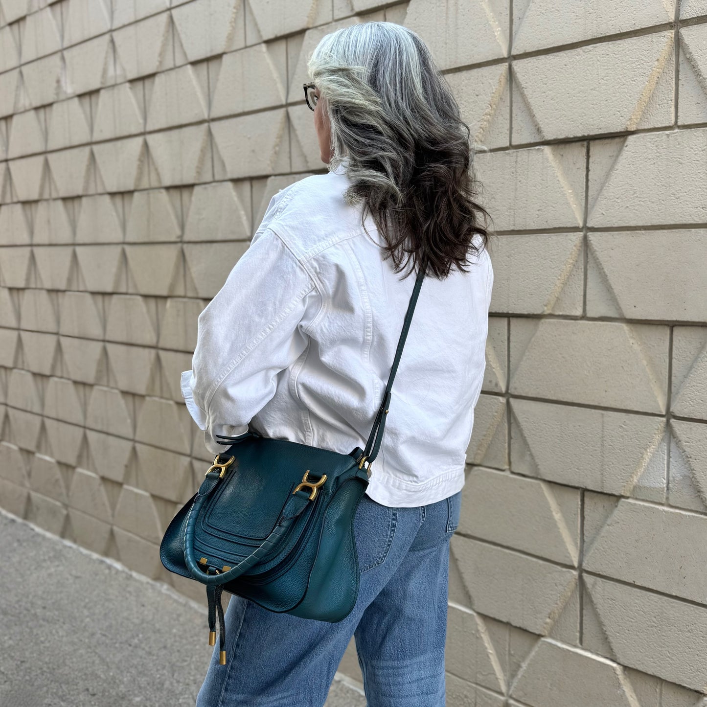 Chloe Medium Marcie Leather Bag