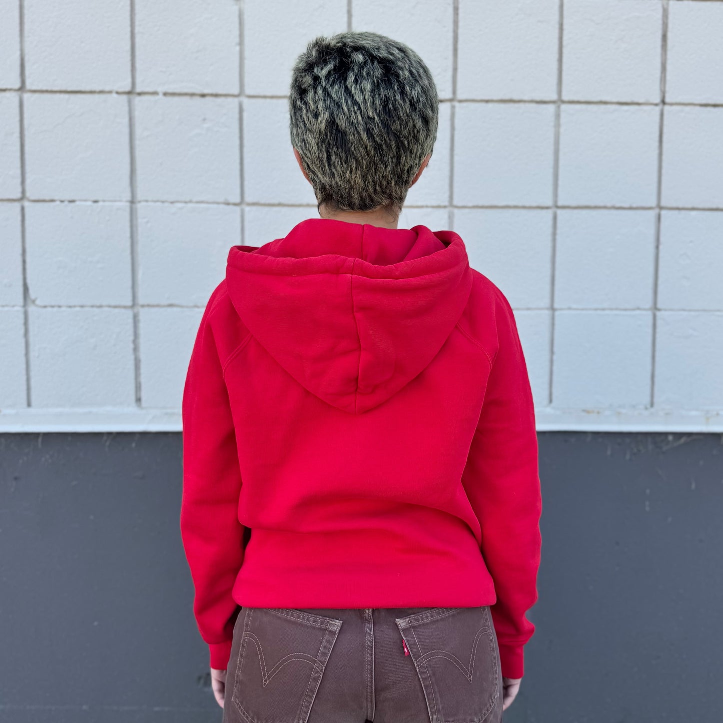 Burberry Logo Red Hoodie