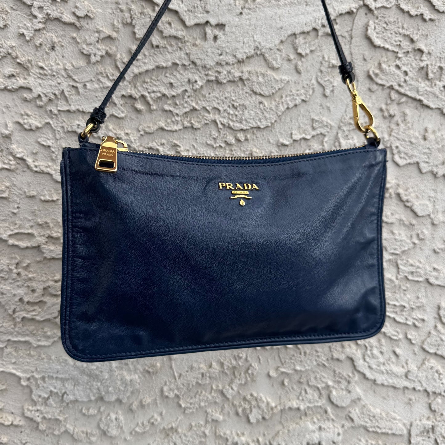 Prada Leather Pochette