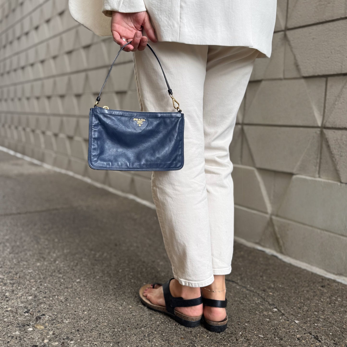 Prada Leather Pochette
