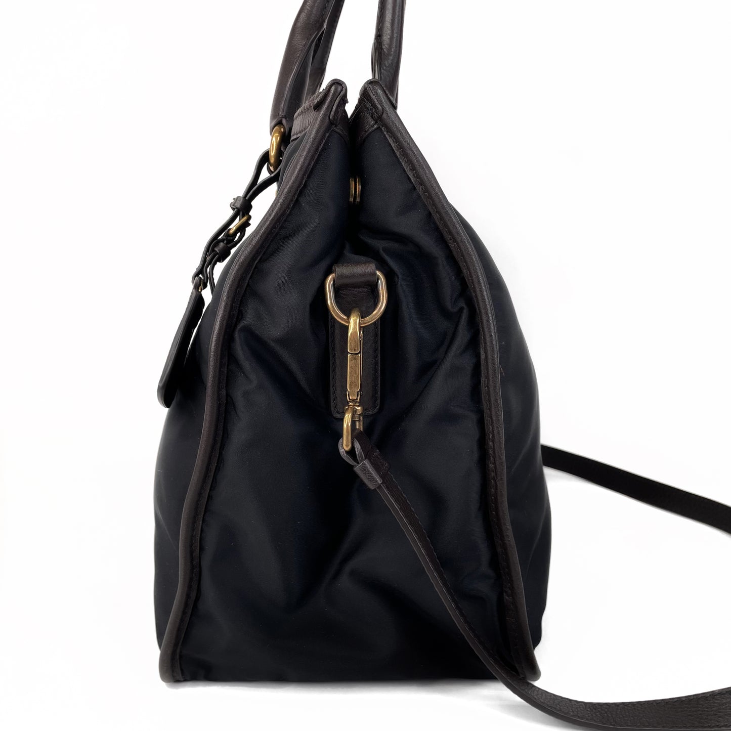 Prada Canapa Logo Tote Bag