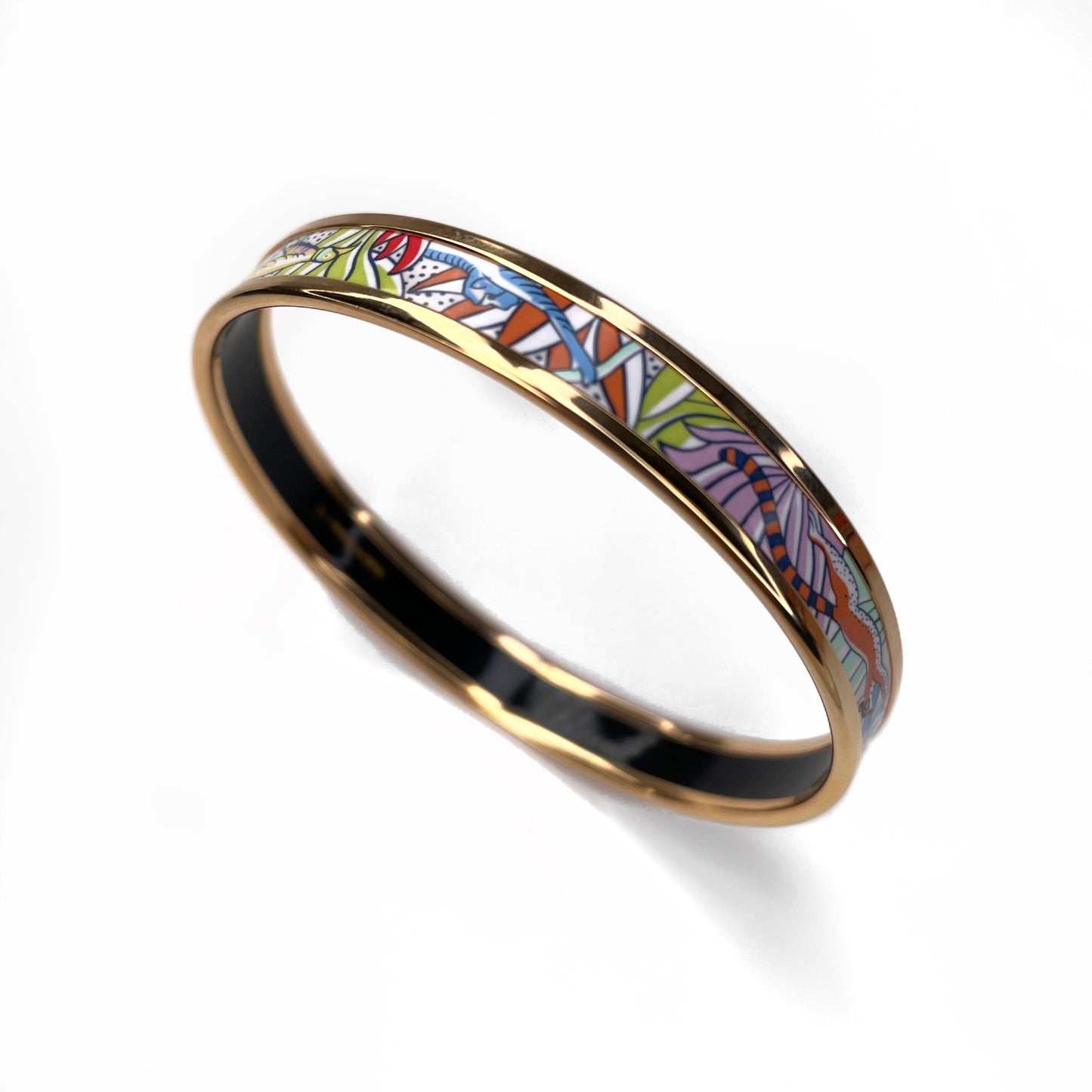 Hermès Animaux Camoufles Bangle Bracelet