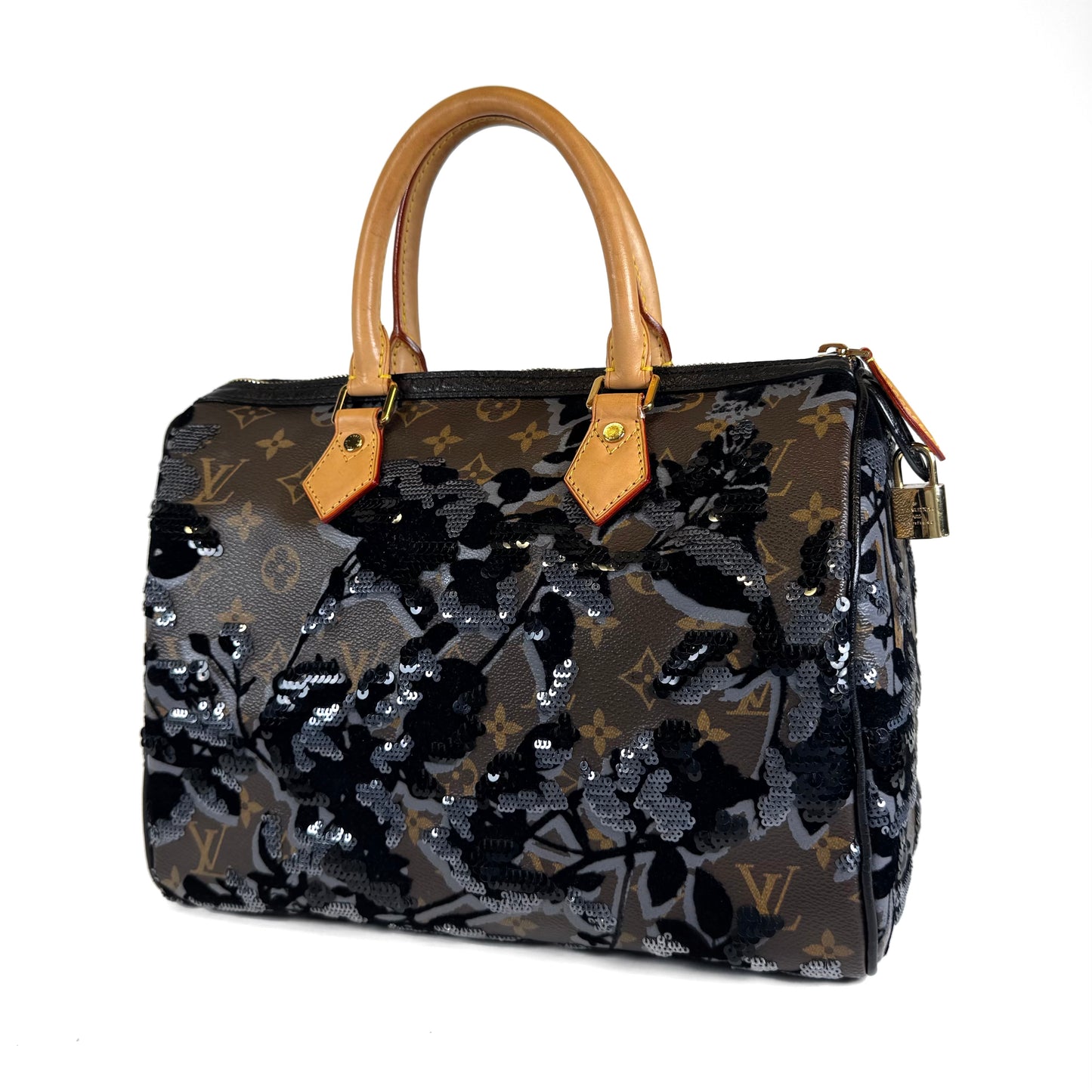 Louis Vuitton Limited Edition Fleur De Jais Speedy Bag