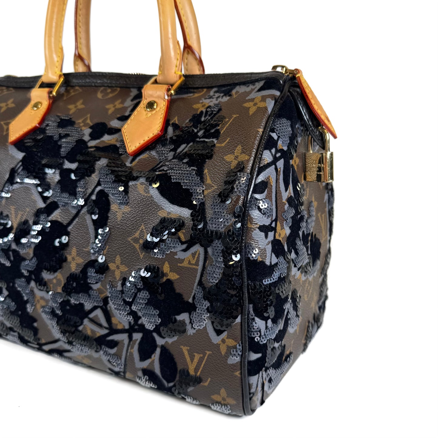 Louis Vuitton Limited Edition Fleur De Jais Speedy Bag