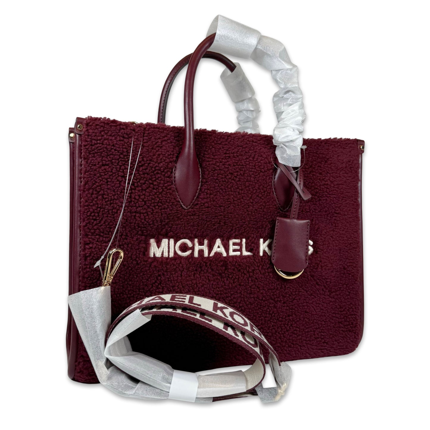 Michael Kors Mirella Small Faux Shearling Bag