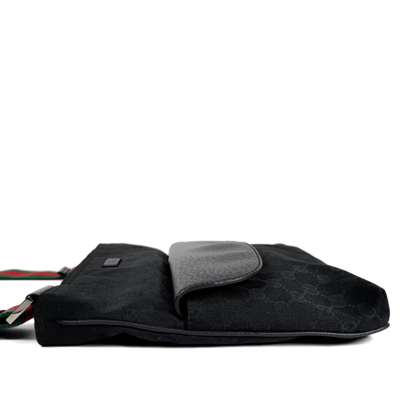 Gucci GG Canvas Web Messenger Bag