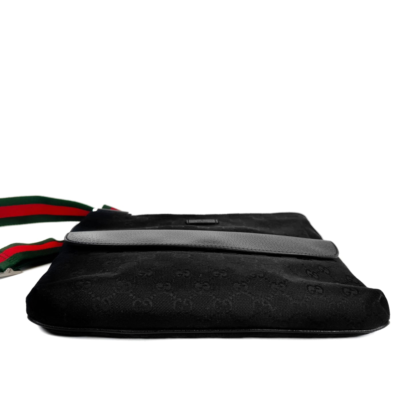 Gucci GG Canvas Web Messenger Bag