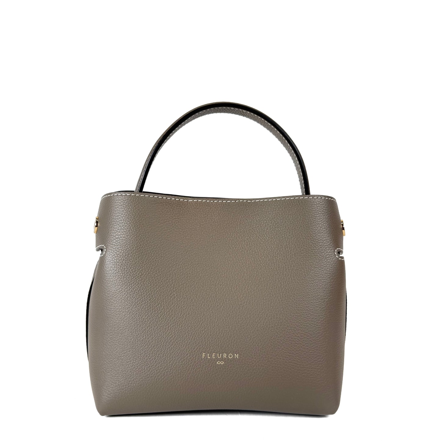 Fleuron Mini Swann Taupe Bag