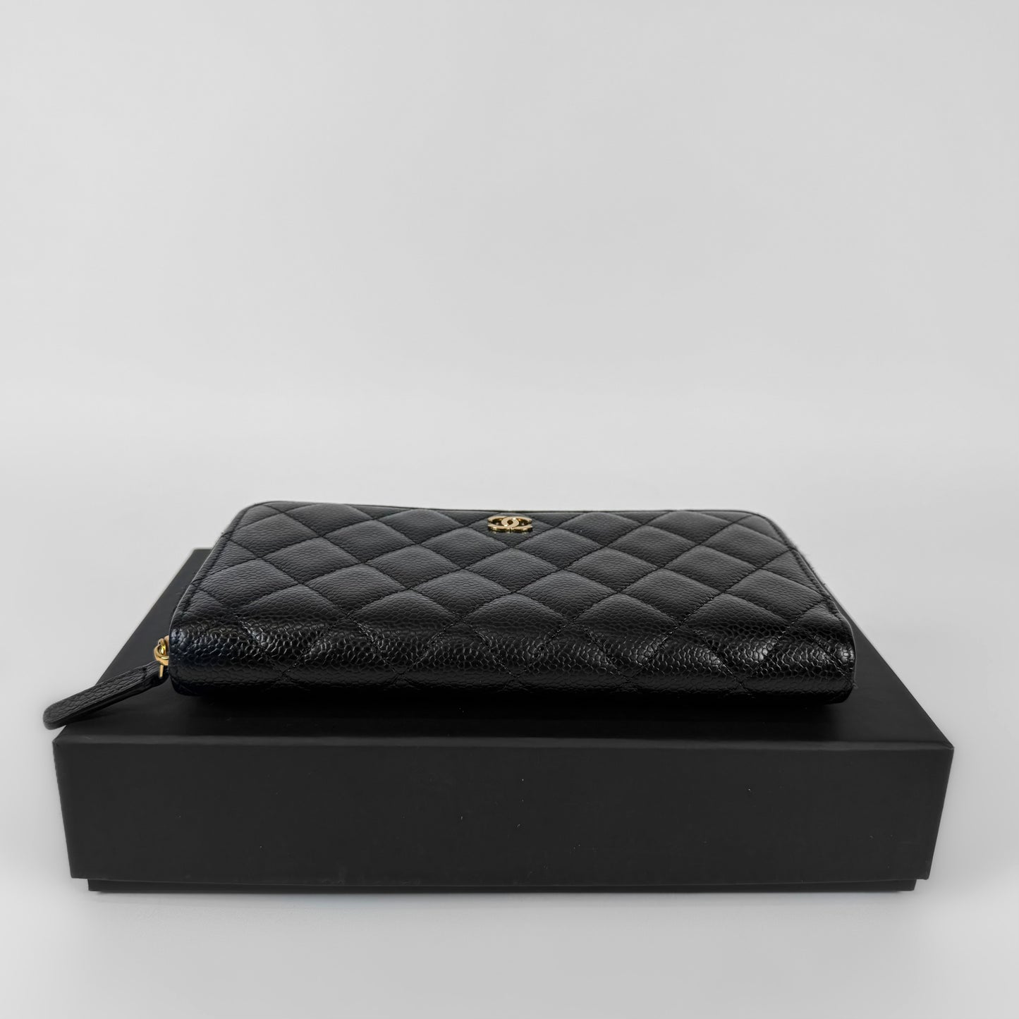 Chanel Caviar Leather Long Wallet