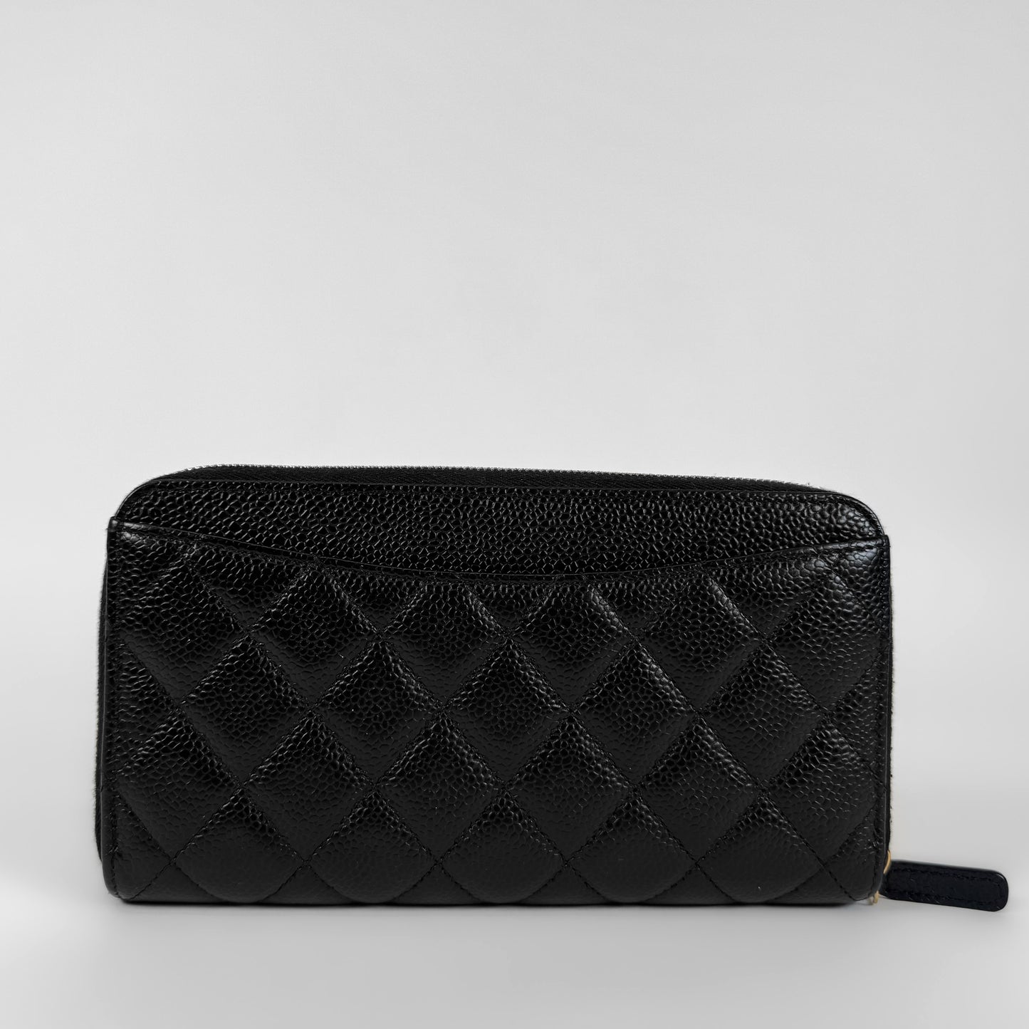 Chanel Caviar Leather Long Wallet