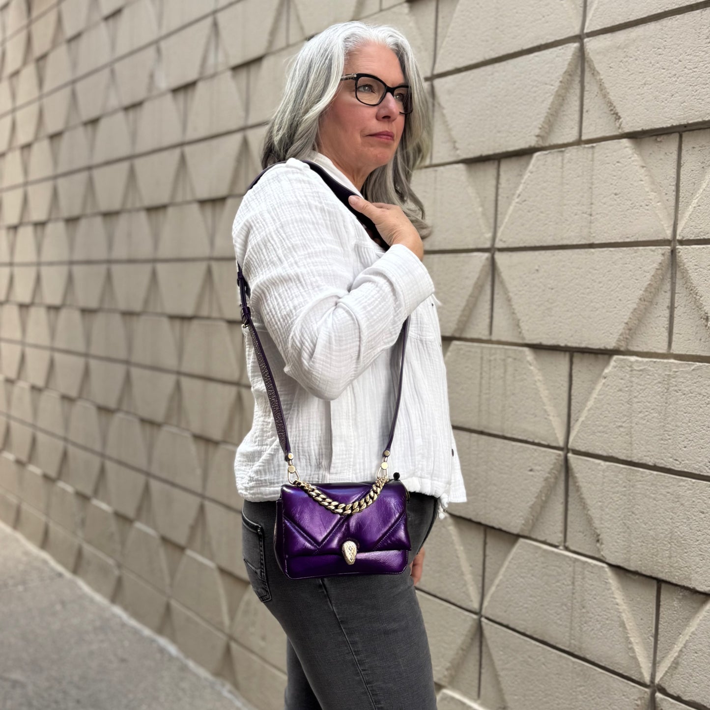Bvlgari Serpenti Cabochon Crossbody Bag