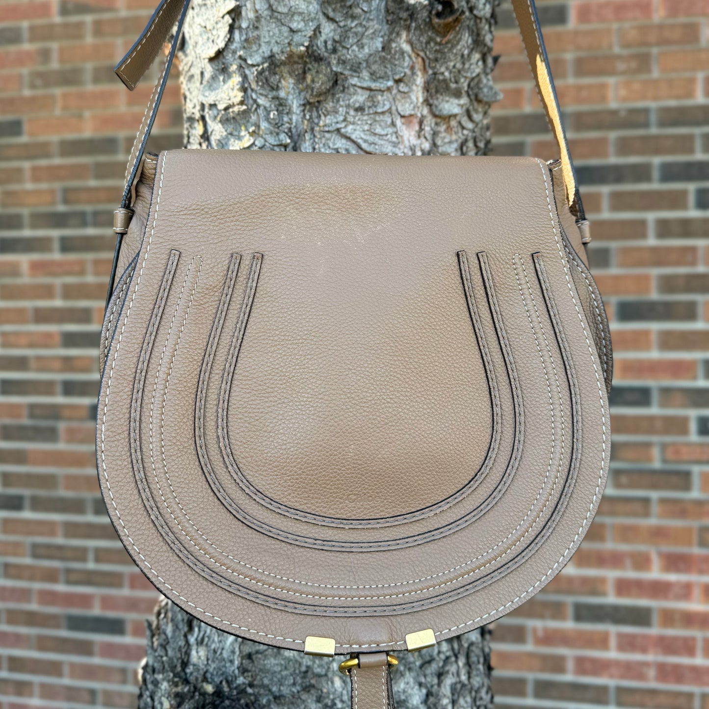 Chloe Marcie Medium Saddle Bag
