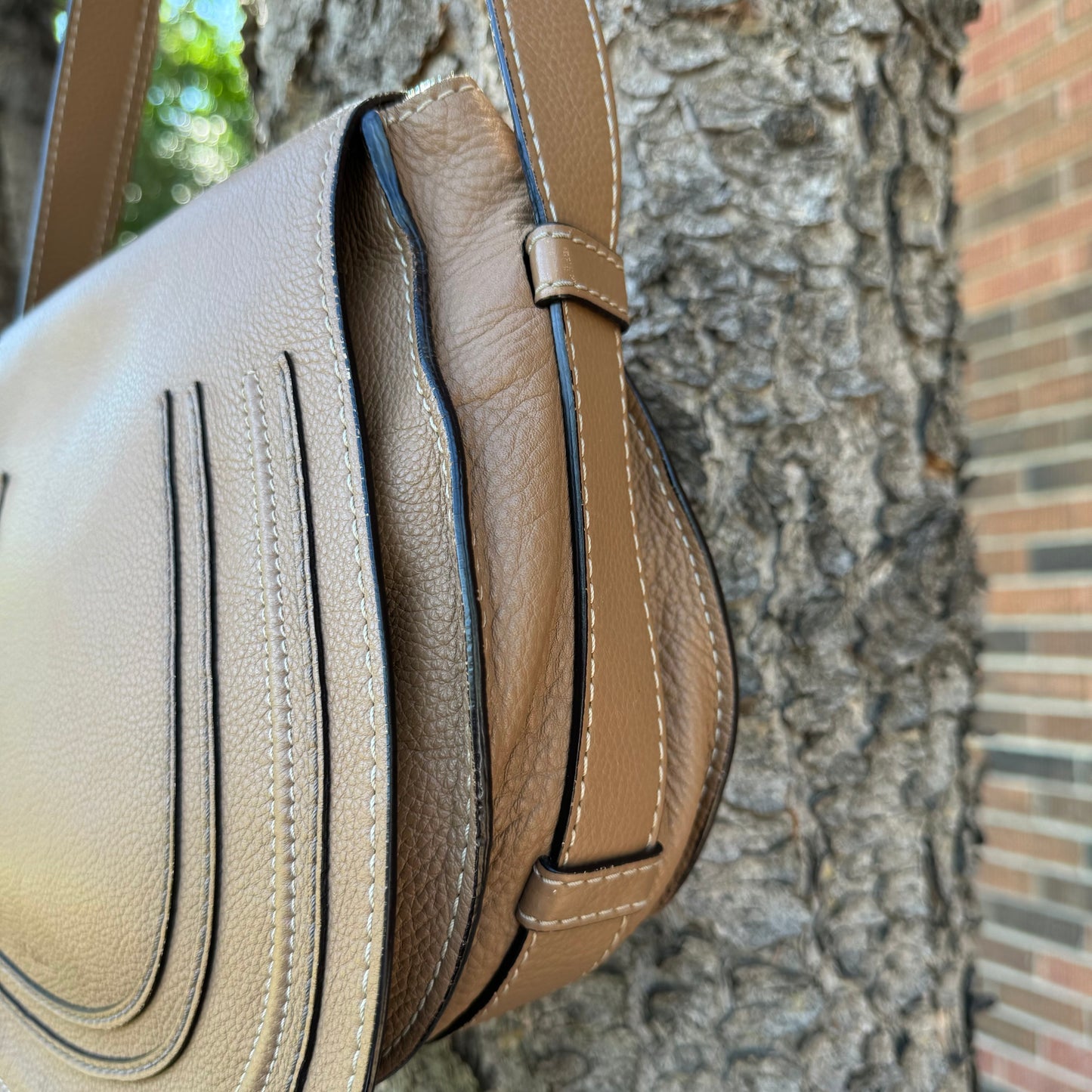Chloe Marcie Medium Saddle Bag