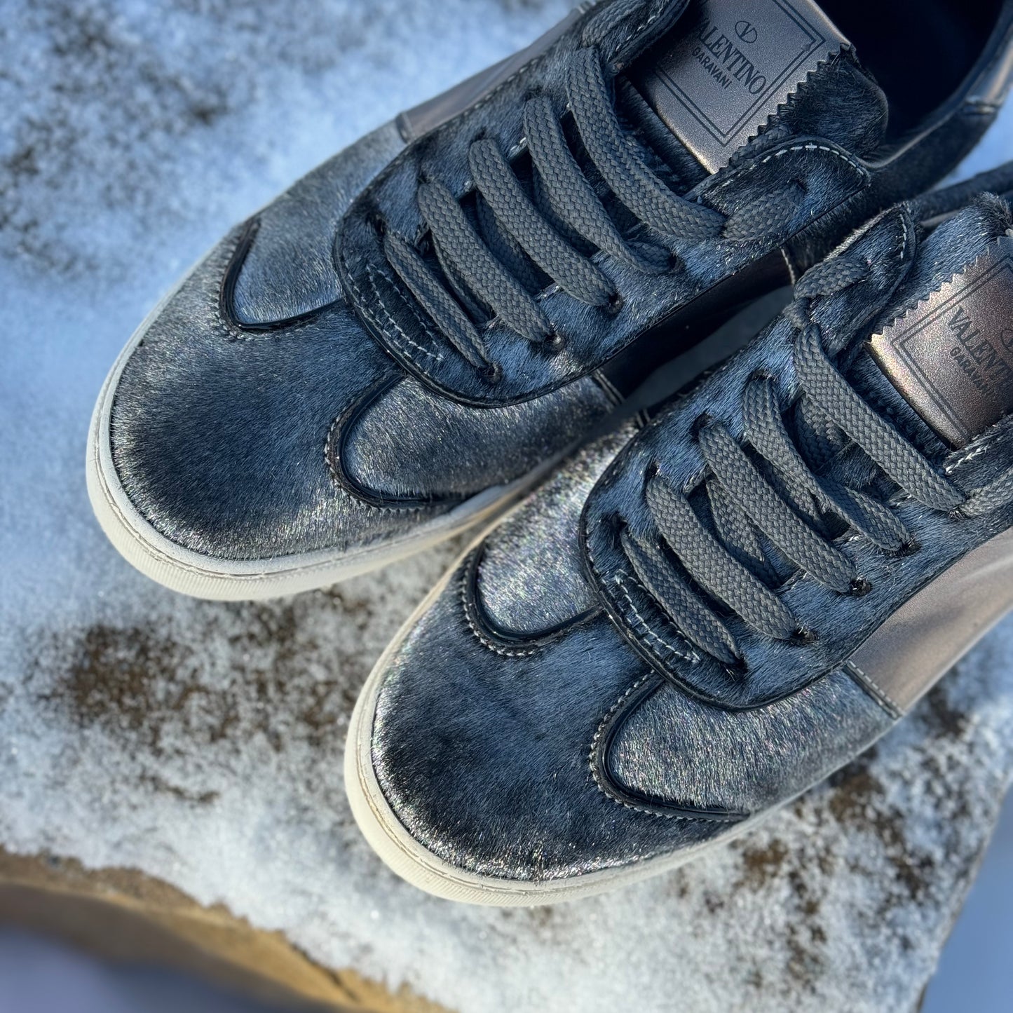 Valentino Flycrew Rockstud Sneaker