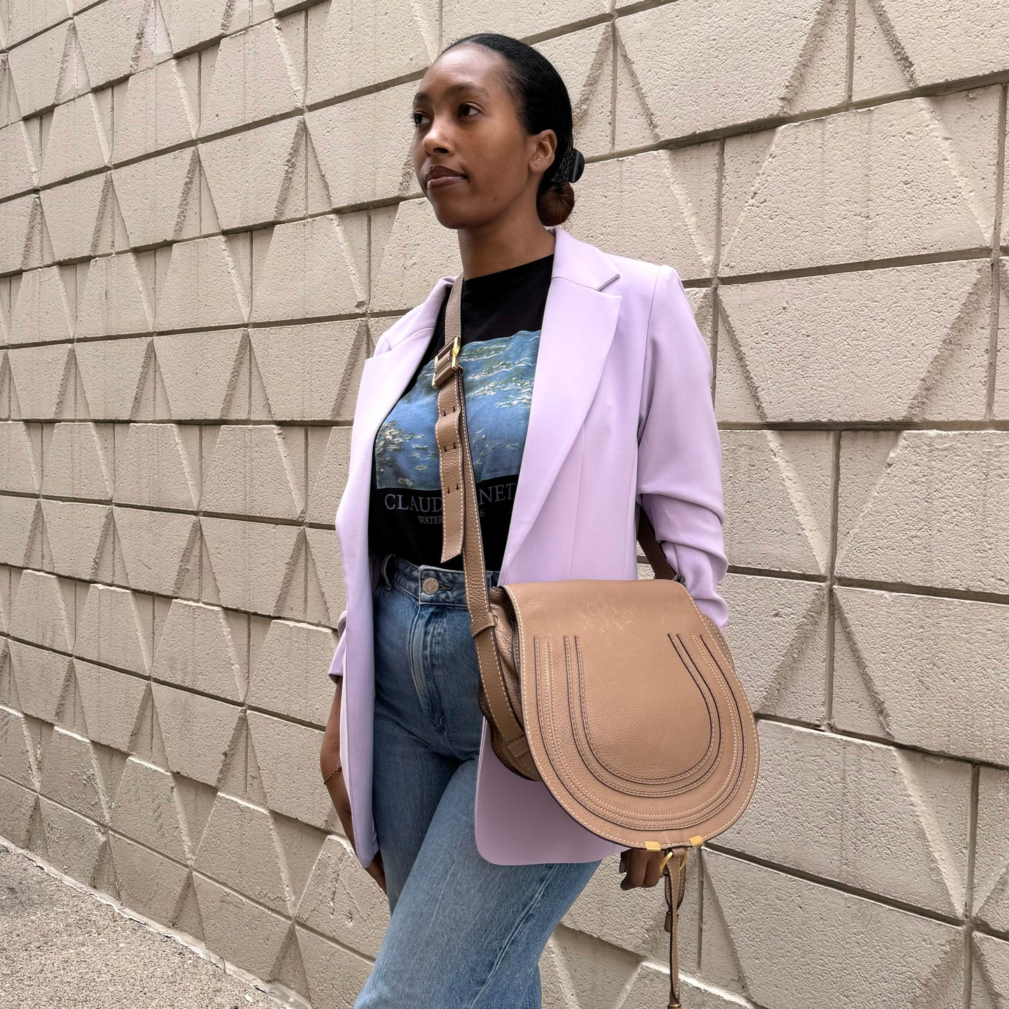 Chloe Marcie Medium Saddle Bag