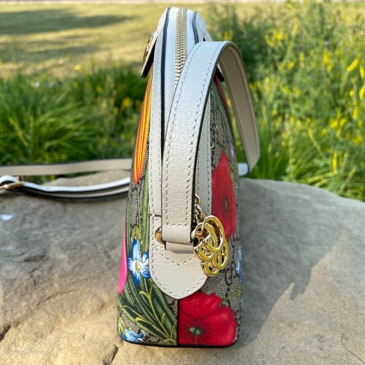 Gucci Ophidia Floral Dome Bag