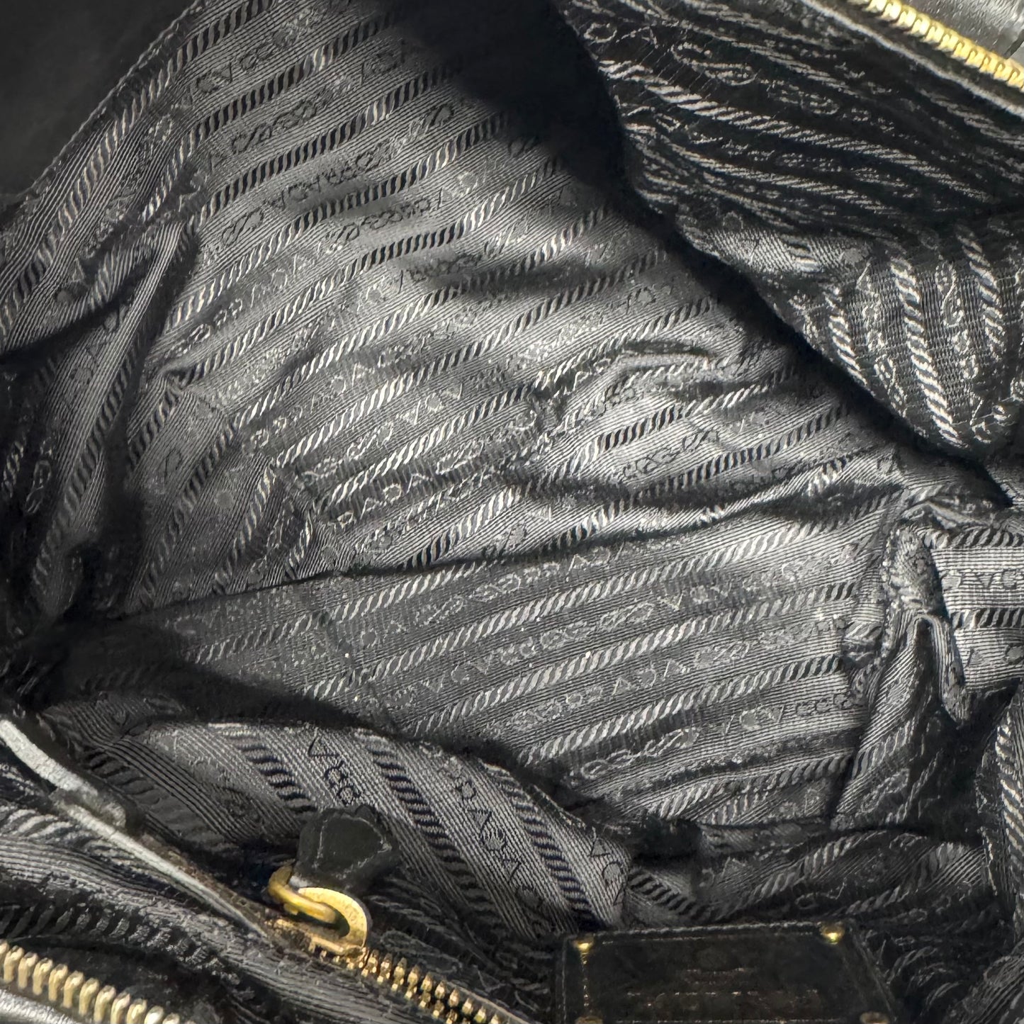 Prada Soft Calfskin Two Way Bag