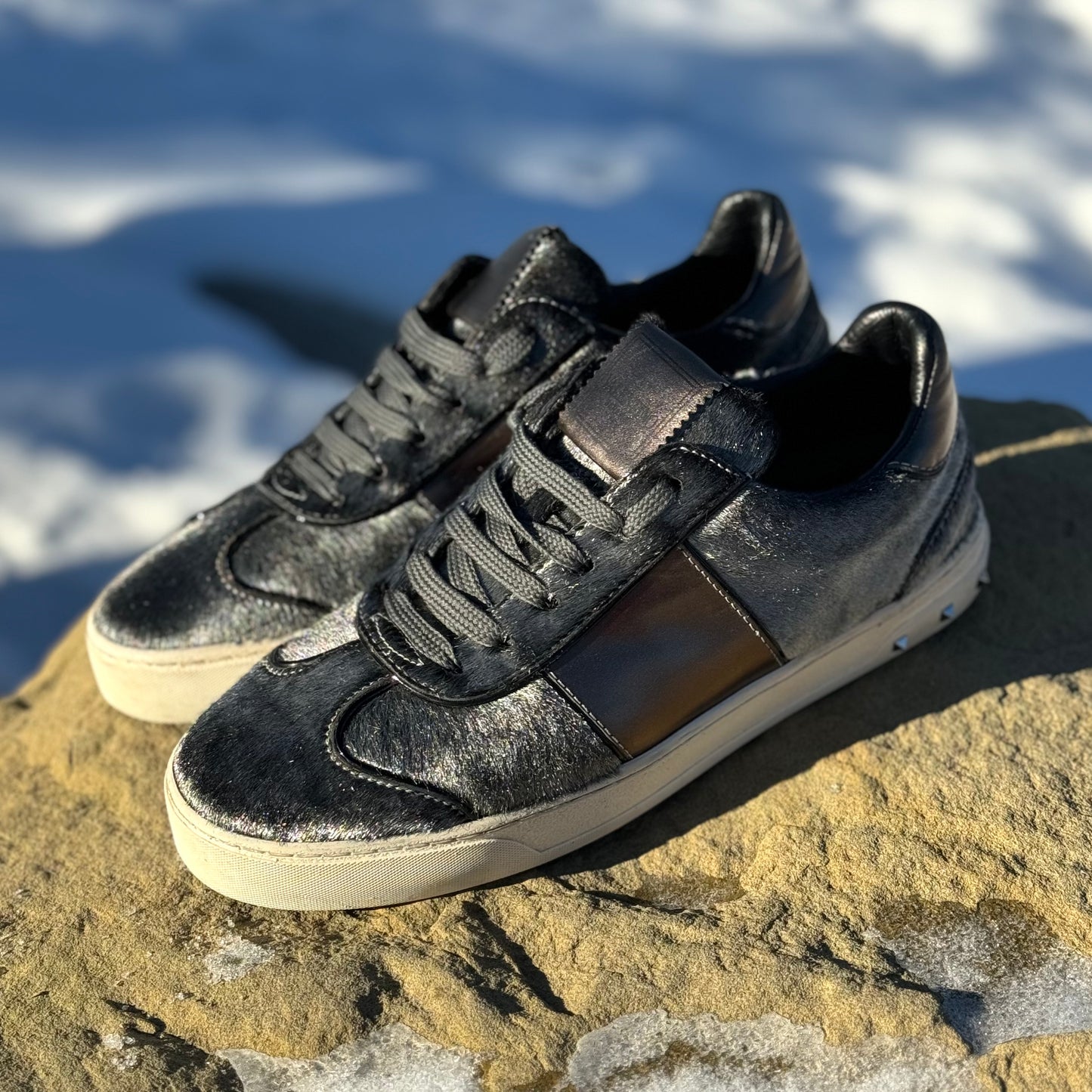 Valentino Flycrew Rockstud Sneaker