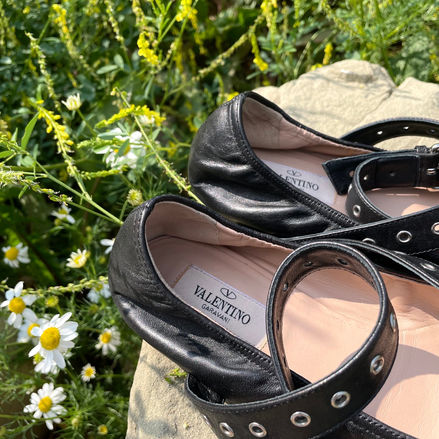 Valentino Love Latch Ballet Shoes