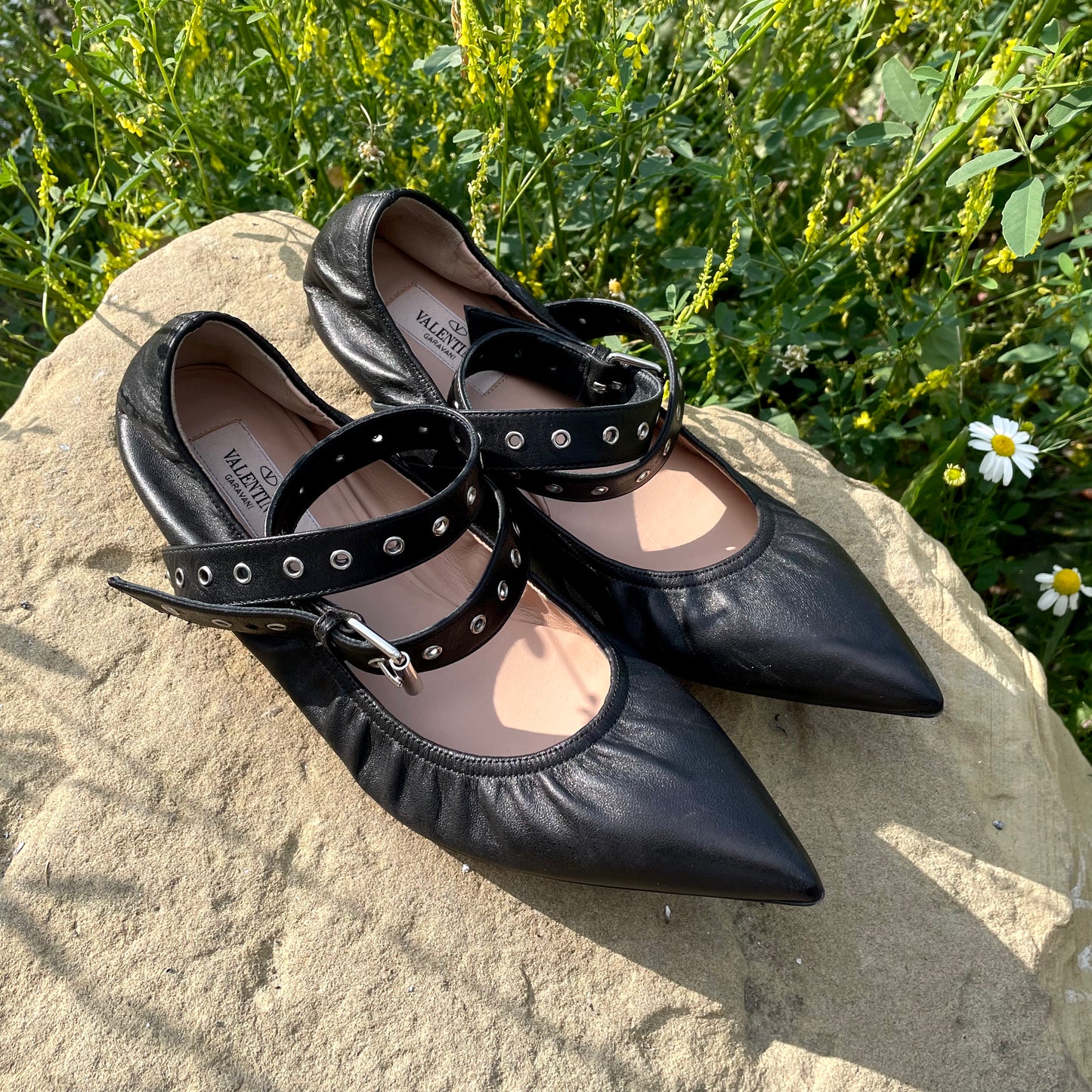 Valentino Love Latch Ballet Shoes