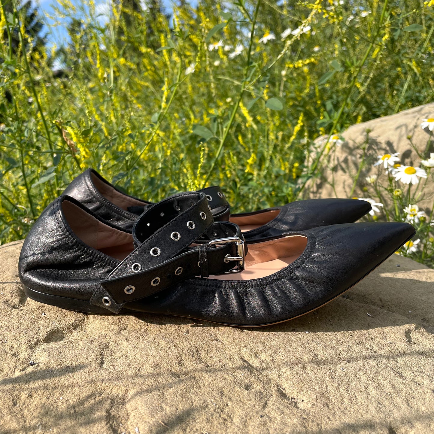 Valentino Love Latch Ballet Shoes