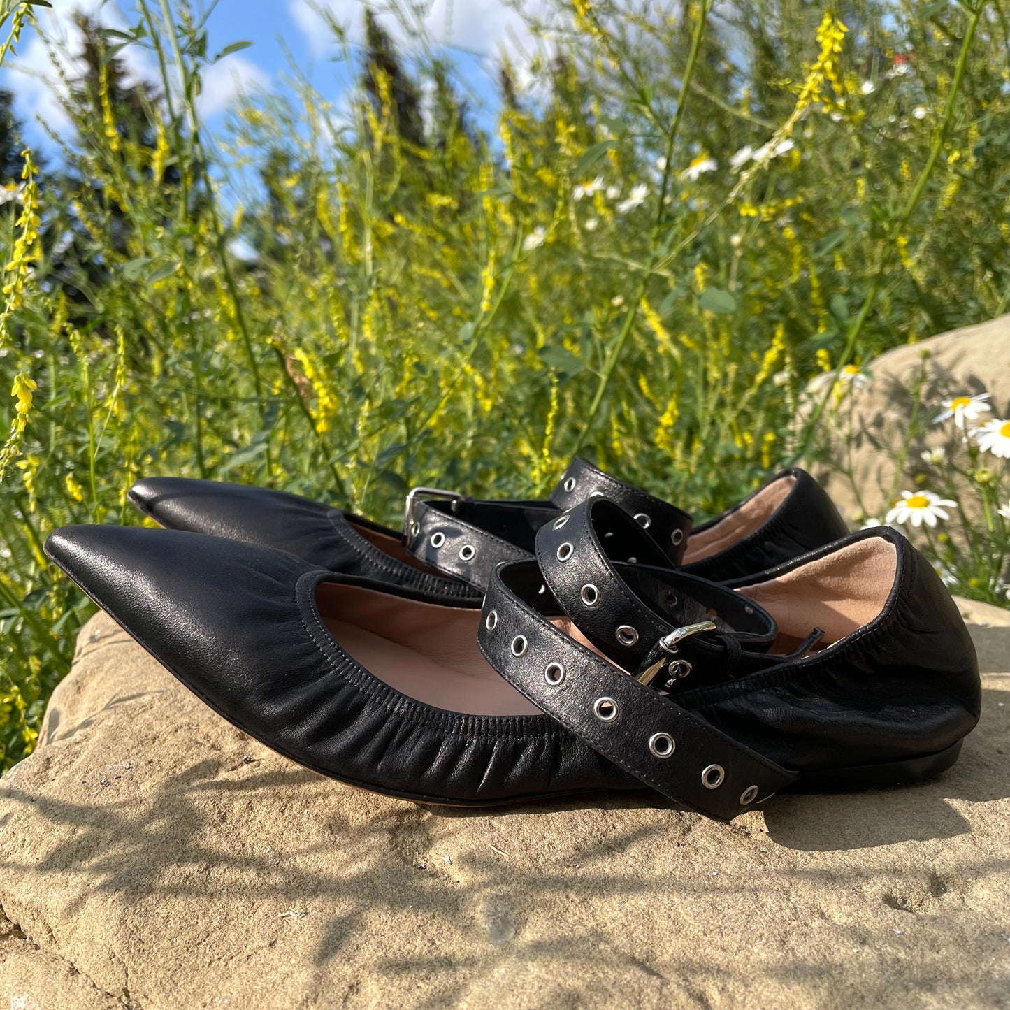 Valentino Love Latch Ballet Shoes