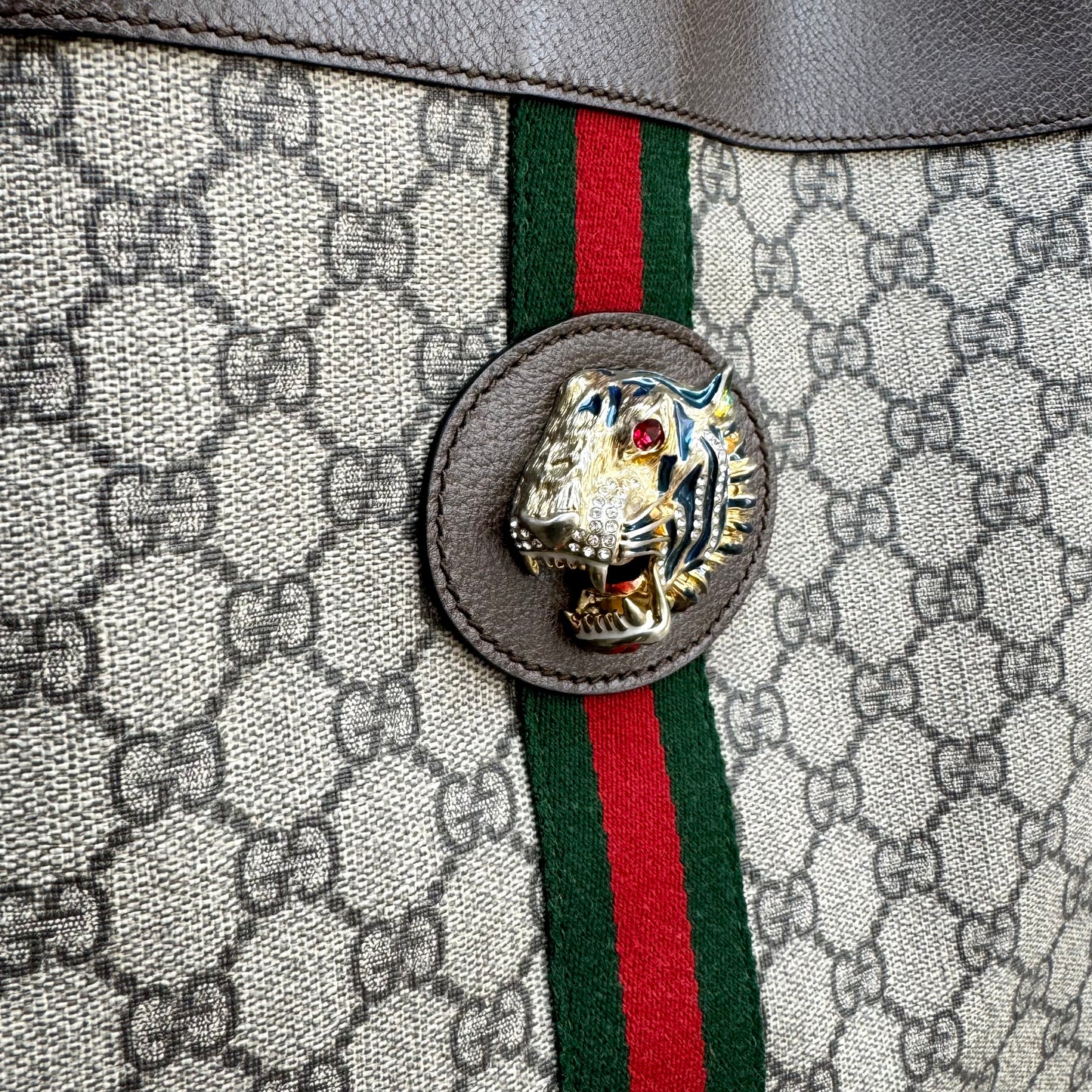Gucci Rajah Supreme Tote Bag