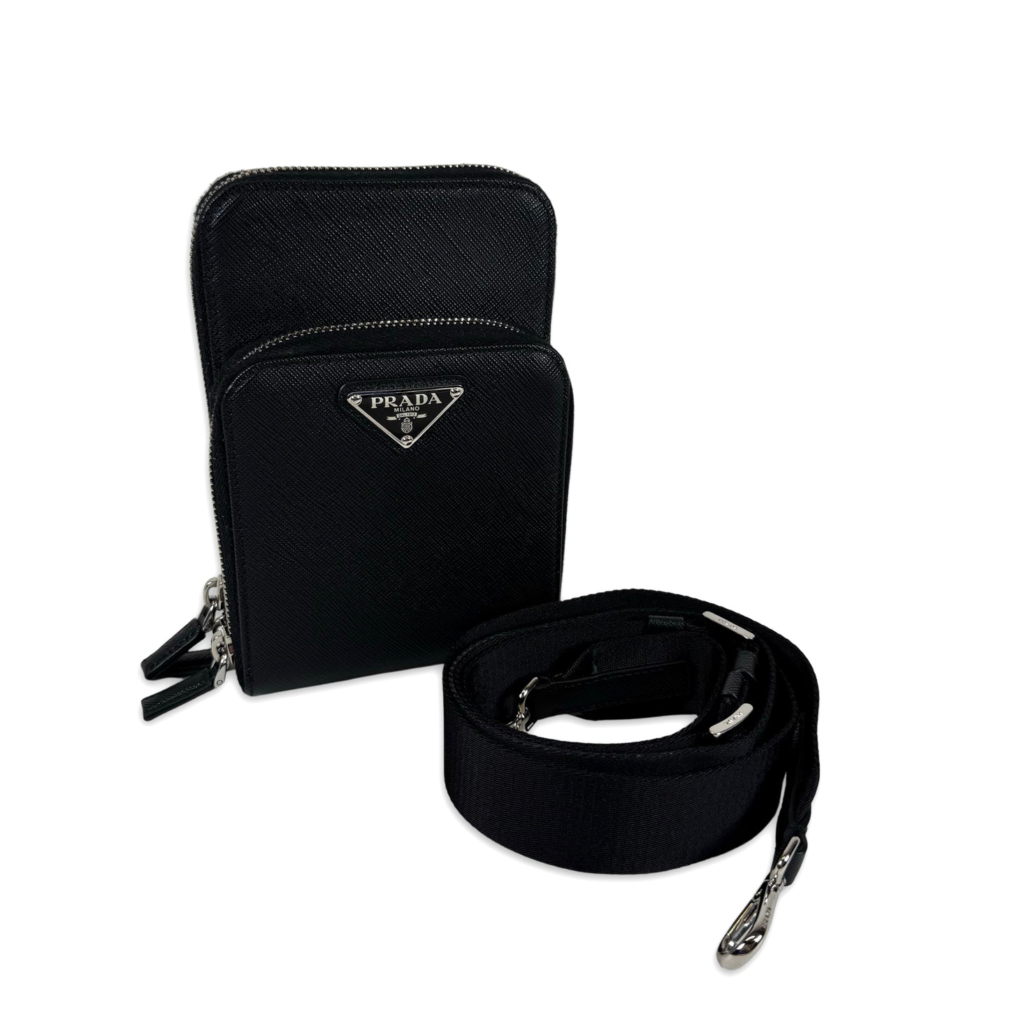 Prada Saffiano Leather Smartphone Case