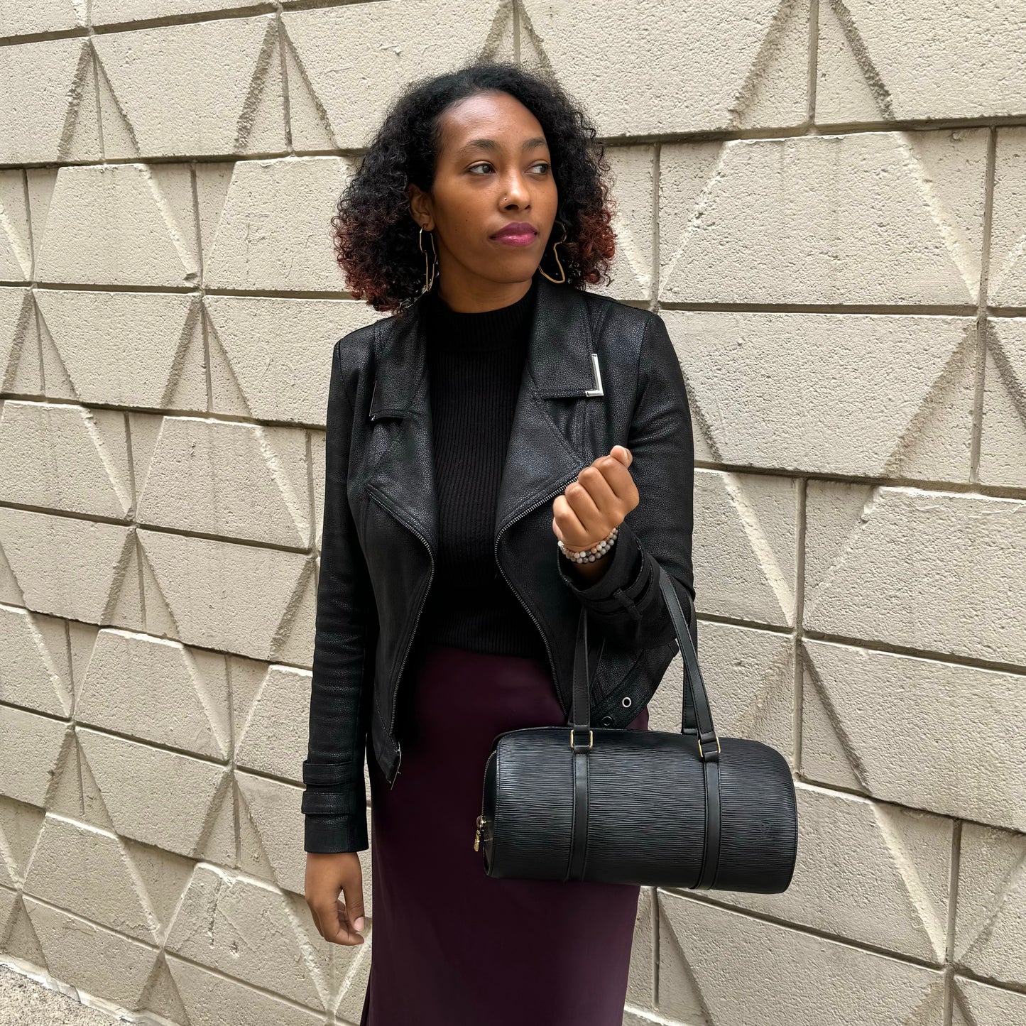 Louis Vuitton Epi Papillon Bag