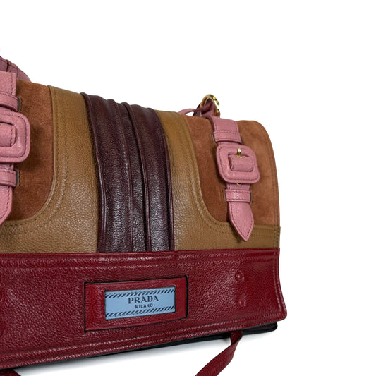 Prada Etiquette Patchwork Multicolor Bag
