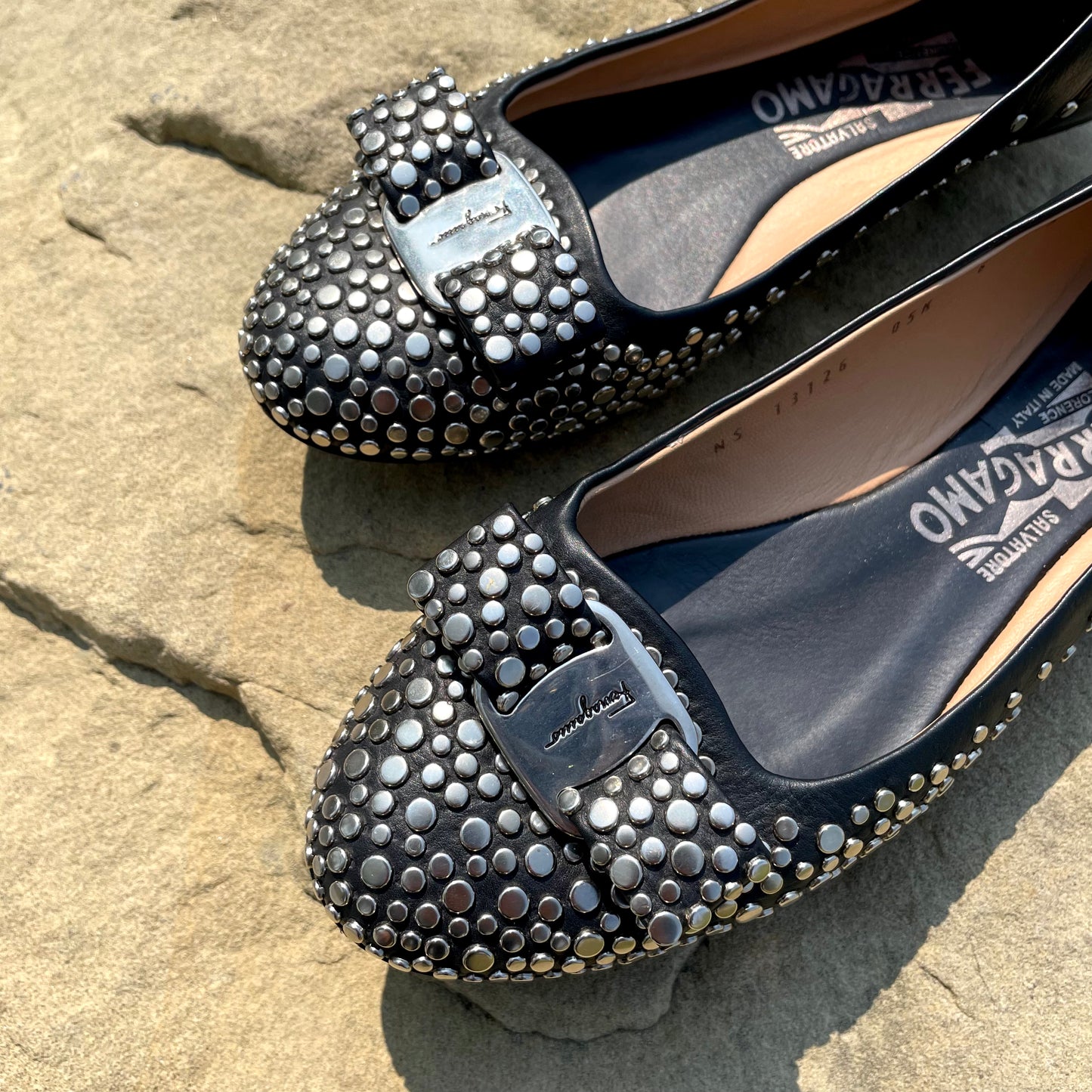 Ferragamo Studs Ballet