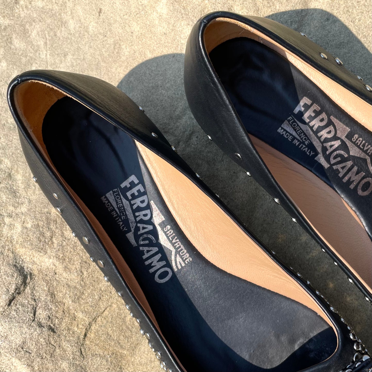 Ferragamo Studs Ballet
