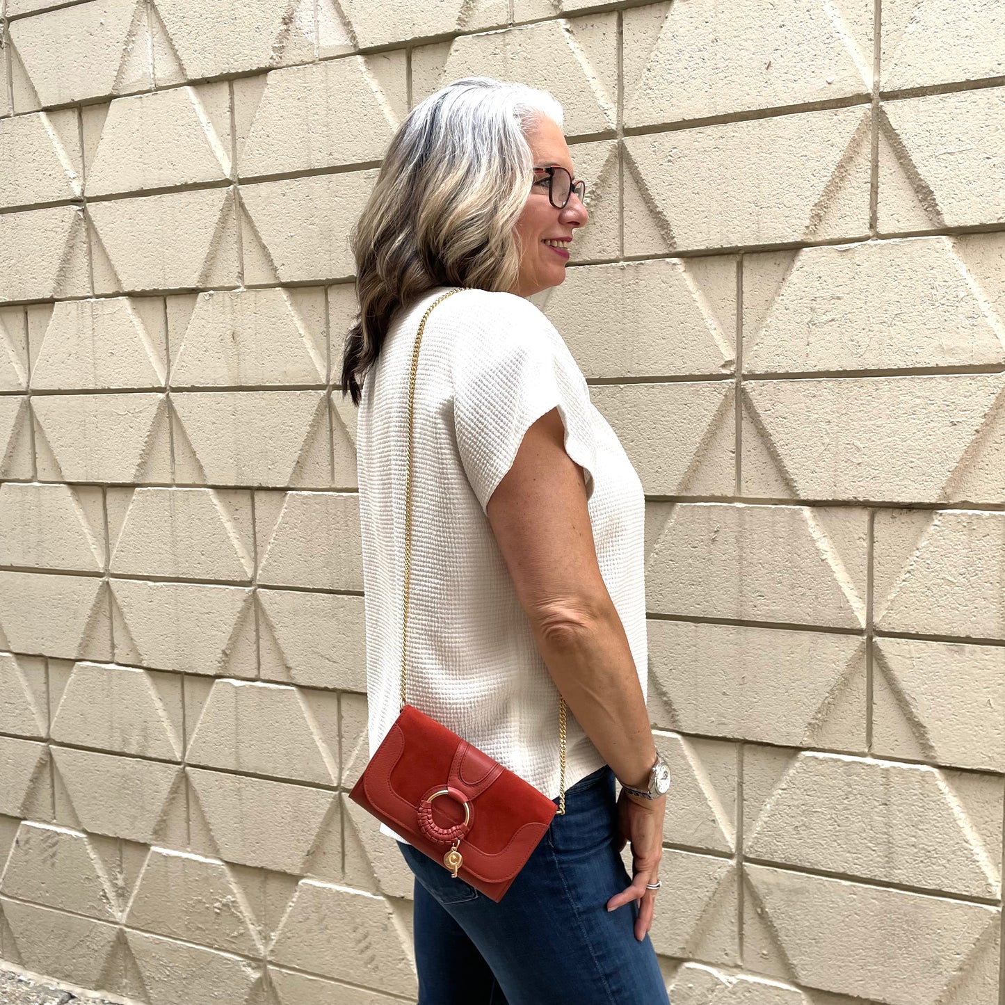 See by Chloe Hana Wallet on Chain