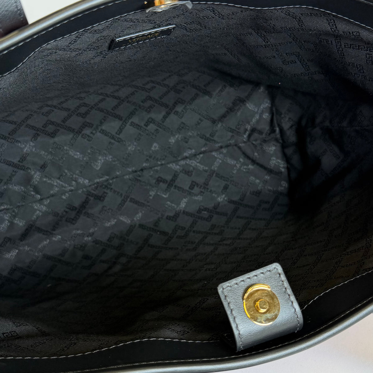 Versace La Greca Signature Tote Bag
