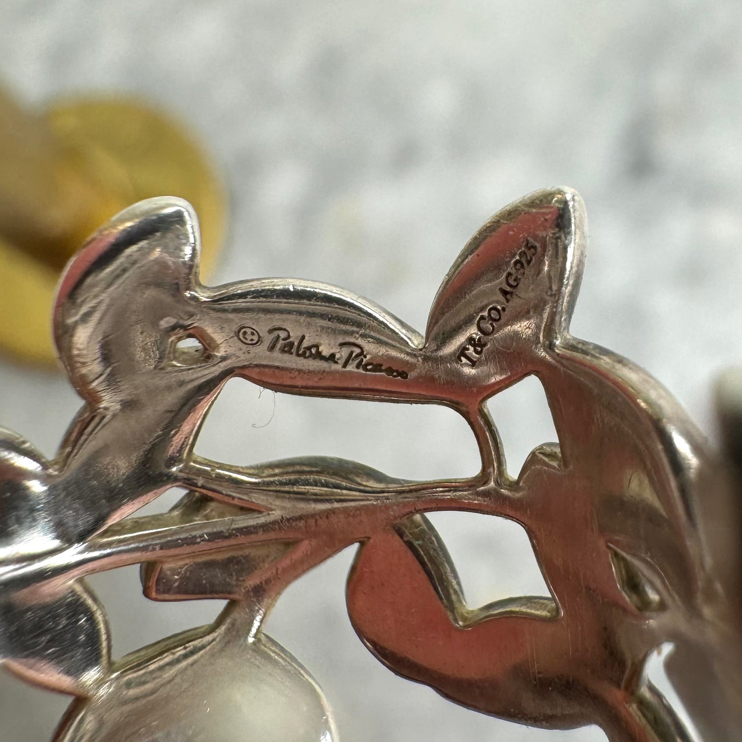 Tiffany & Co by Paloma Picasso Olive Leaf Band Ring