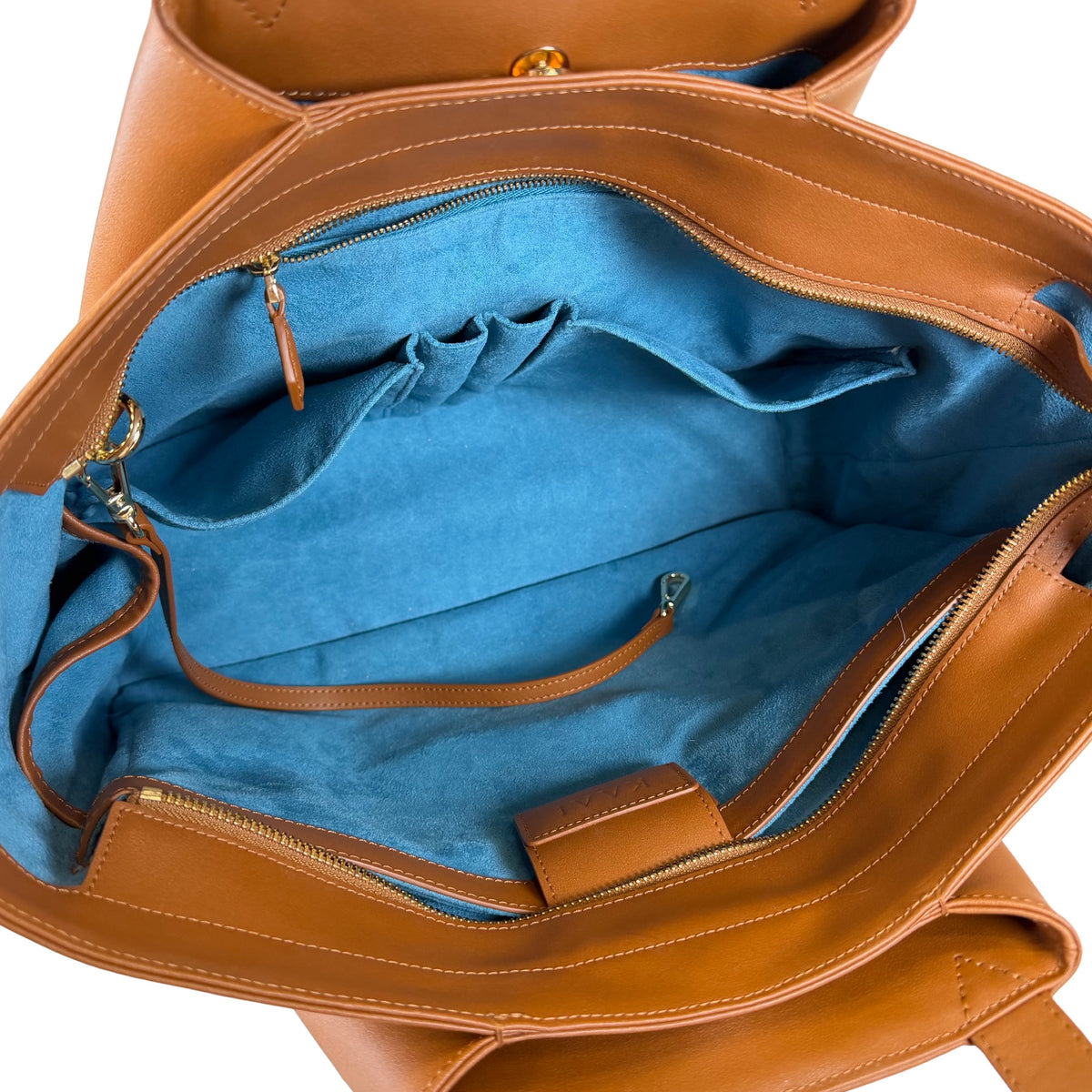 KAAI Pyramid Midi Leather Bag
